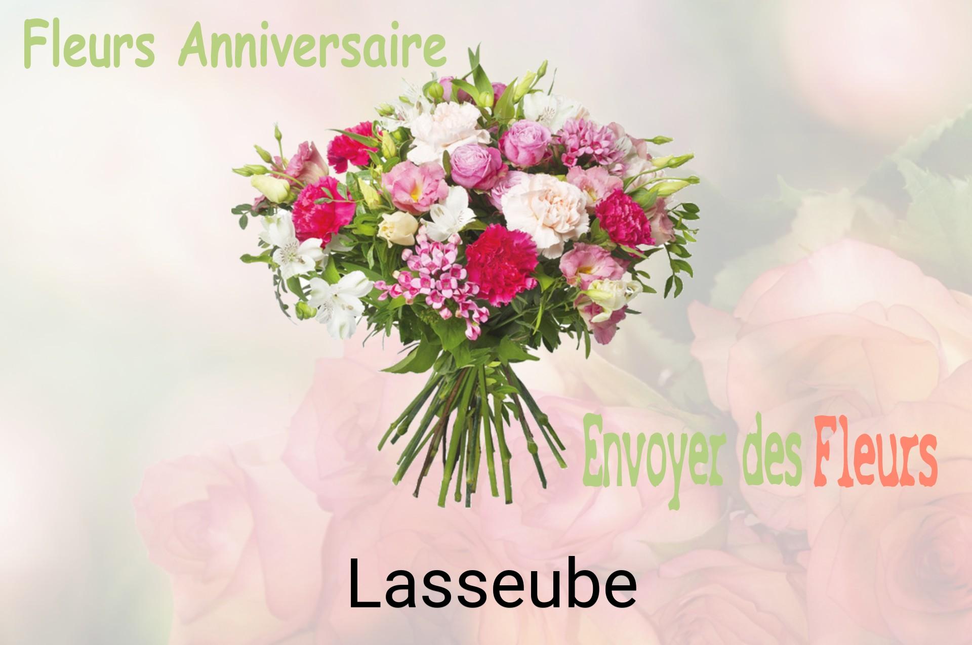Bouquet de fleurs d’anniversaire livré à Lasseube